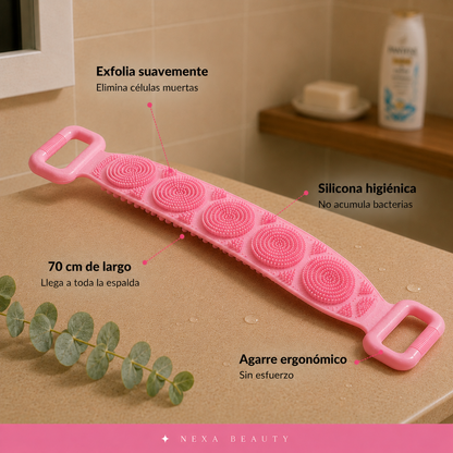 Cepillo Exfoliante Corporal de Silicona