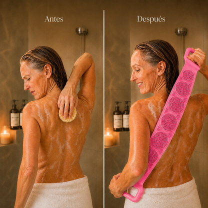 Cepillo Exfoliante Corporal de Silicona